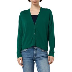 United Colors of Benetton Women's Cardigan M/L 11ahd603p Sweater, Green, L United Colors of Benetton Women's Cardigan M/L 11ahd603p Sweater, Green, L