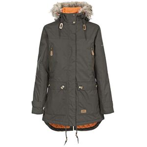 Trespass Womens Parka Jacket Clea Waterproof, Lightly Padded, Removable Hood Fur Trim, 2 Patch Pockets with Flaps, 2 Zip Pockets, Longer Length, Adjustable Hood Trespass Womens Parka Jacket Clea Waterproof, Lightly Padded, Removable Hood Fur Trim, 2 Patch Pockets with Flaps, 2 Zip Pockets, Longer Length, Adjustable Hood