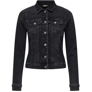 ONLY Women's Onlwonder DNM Jacket Noos, Washed Black, L, Washed Black, L ONLY Women's Onlwonder DNM Jacket Noos, Washed Black, L, Washed Black, L