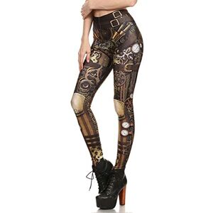 color cosplayer Women Steampunk Retro Leggings Comic Cosplay Punk Print Polyester Gothic Trousers Capris Pants S-4XL Plus Size, Kdk1625, XL color cosplayer Women Steampunk Retro Leggings Comic Cosplay Punk Print Polyester Gothic Trousers Capris Pants S-4XL Plus Size, Kdk1625, XL