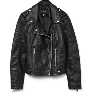 VERO MODA Women's Vmkerriultra Short Coated Jacket Noos Jacket , Black,S VERO MODA Women's Vmkerriultra Short Coated Jacket Noos Jacket , Black,S