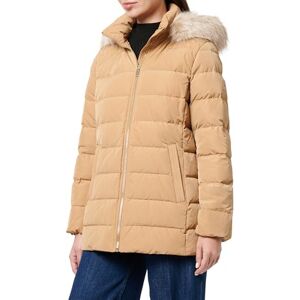 Tommy Hilfiger Women's Long Heritage Down Tyra Jacket with Fur, Green (Classic Khaki), M Tommy Hilfiger Women's Long Heritage Down Tyra Jacket with Fur, Green (Classic Khaki), M