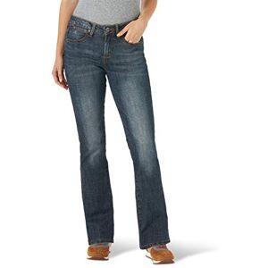 Wrangler Women's Aura Instantly Slimming Mid Rise Boot Cut Jean, Autumn Gold, 8 Short Wrangler Women's Aura Instantly Slimming Mid Rise Boot Cut Jean, Autumn Gold, 8 Short