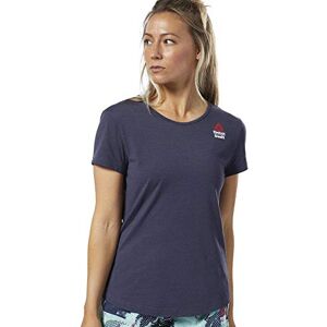 Reebok Rc Ac + Cotton Tee Games Women's T-Shirt, Womens, T-Shirt, DY8417, Heritage Navy/Heritage Navy, XS Reebok Rc Ac + Cotton Tee Games Women's T-Shirt, Womens, T-Shirt, DY8417, Heritage Navy/Heritage Navy, XS