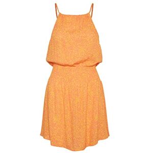 VERO MODA Women's Vmmenny Mini Halter Neck Dress WVN Ga, Georgia Peach/AOP: melin, S VERO MODA Women's Vmmenny Mini Halter Neck Dress WVN Ga, Georgia Peach/AOP: melin, S