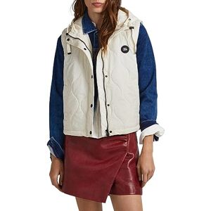 Pepe Jeans Women's Nina Jacket, White (Mousse), L Pepe Jeans Women's Nina Jacket, White (Mousse), L