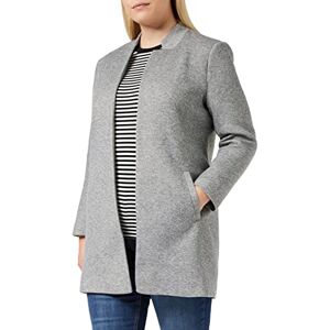 ONLY Women's Onlsoho Coatigan Noos Tlr Coat, Grey (Light Grey Melange Light Grey Melange), S UK ONLY Women's Onlsoho Coatigan Noos Tlr Coat, Grey (Light Grey Melange Light Grey Melange), S UK