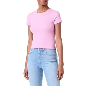 VERO MODA Women's Vmchloe Ss Short Top JRS Noos, Pastel Lavender, XL VERO MODA Women's Vmchloe Ss Short Top JRS Noos, Pastel Lavender, XL