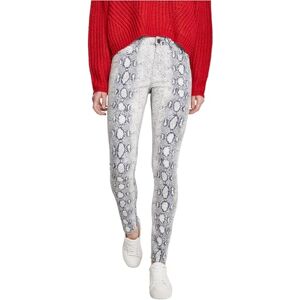Urban Classics Women's Ladies Animal Stretch Twill Skinny Pants Trouser Not Applicable, Multicolour (Off-White Snake 02049), 10 (Manufacturer Size: 27) Urban Classics Women's Ladies Animal Stretch Twill Skinny Pants Trouser Not Applicable, Multicolour (Off-White Snake 02049), 10 (Manufacturer Size: 27)