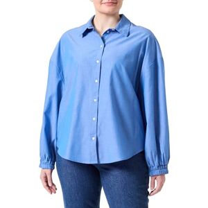 ONLY Women's Onlarja L/S Solid Shirt WVN Noos Long Sleeve Blouse, Blue, XL ONLY Women's Onlarja L/S Solid Shirt WVN Noos Long Sleeve Blouse, Blue, XL