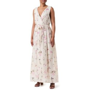 ONLY Women's Onllucca S/L Long Dress Cs Ptm Summer, Pumice Stone/AOP:OCC. Romantic Garden, M ONLY Women's Onllucca S/L Long Dress Cs Ptm Summer, Pumice Stone/AOP:OCC. Romantic Garden, M