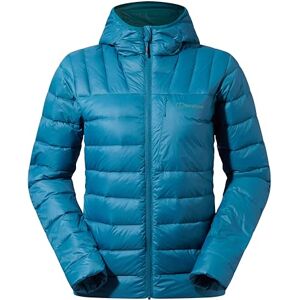 Berghaus Women's Silksworth Hooded Down Jacket Padded Jacket Extra Warm Lightweight Packable, Deep Ocean, 6 Berghaus Women's Silksworth Hooded Down Jacket Padded Jacket Extra Warm Lightweight Packable, Deep Ocean, 6