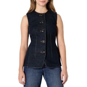 Amazon Essentials Women's (Demi's Pick) Regular-Fit Button-Down Denim Gilet, Rinse Denim, 14-16 Amazon Essentials Women's (Demi's Pick) Regular-Fit Button-Down Denim Gilet, Rinse Denim, 14-16