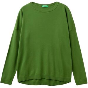 United Colors of Benetton Women's Jersey G/C M/L 1091d100e Pullover Sweater, Forest Green 2g3, M United Colors of Benetton Women's Jersey G/C M/L 1091d100e Pullover Sweater, Forest Green 2g3, M