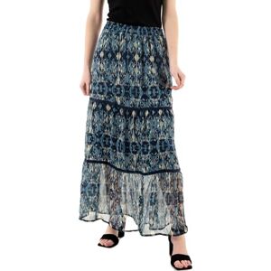 ONLY Women's Onlviva Life Maxi Skirt PTM Maxi Skirt, Forever Blue, L ONLY Women's Onlviva Life Maxi Skirt PTM Maxi Skirt, Forever Blue, L