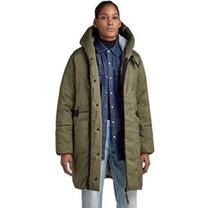 G-STAR Women's G Whistler Padded Parka , Green (shadow olive D22168-D199-B230), M G-STAR Women's G Whistler Padded Parka , Green (shadow olive D22168-D199-B230), M