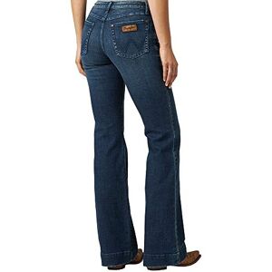 Wrangler Women's Retro Mae Mid Rise Wide Leg Trouser Jean, Sophia, 11-34 Wrangler Women's Retro Mae Mid Rise Wide Leg Trouser Jean, Sophia, 11-34