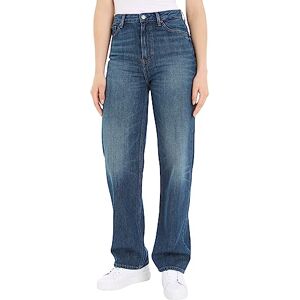Tommy Hilfiger Women's Jeans Relaxed Straight High Waist, Blue (Sau), 32W / 28L Tommy Hilfiger Women's Jeans Relaxed Straight High Waist, Blue (Sau), 32W / 28L