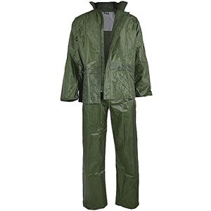 Mil-Tec Miltec Rain Suit Complete VA Olive Size XL Adult Unisex, Green OD Mil-Tec Miltec Rain Suit Complete VA Olive Size XL Adult Unisex, Green OD