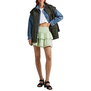 Pepe Jeans Women's Fiore Skirt, Green (Bleach Green), S Pepe Jeans Women's Fiore Skirt, Green (Bleach Green), S