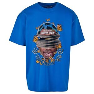 MT Upscale Mt2877-Grow Up Oversize Tee T-Shirt, Cobalt Blue, M MT Upscale Mt2877-Grow Up Oversize Tee T-Shirt, Cobalt Blue, M