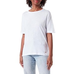 Geox Women's W T-Shirt R/N, hochweiß, S Geox Women's W T-Shirt R/N, hochweiß, S