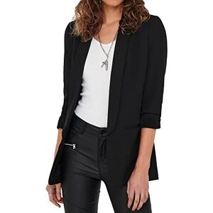 ONLY Women's Onlelly 3/4 Life Blazer TLR Noos, Black, 10 UK ONLY Women's Onlelly 3/4 Life Blazer TLR Noos, Black, 10 UK