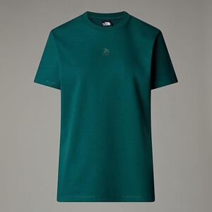 The North Face Women's SS Logo Rmst Relaxed T-Shirt Deep Nori S The North Face Women's SS Logo Rmst Relaxed T-Shirt Deep Nori S