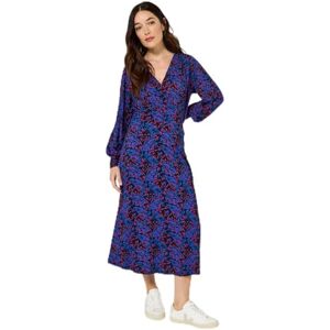 Joe Browns Women's Butterfly Print Jersey Midi Dress, Regular, Black, UK 18 Joe Browns Women's Butterfly Print Jersey Midi Dress, Regular, Black, UK 18