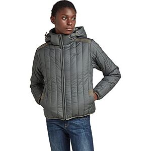 G-STAR Women's Meefic Vertical Quilted Jacket, Grey (graphite D20114-B958-996), S G-STAR Women's Meefic Vertical Quilted Jacket, Grey (graphite D20114-B958-996), S