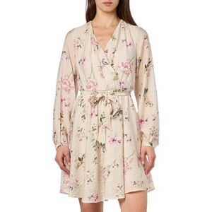 ONLY Women's Onllucca L/S Wrap Dress Ptm, Pumice Stone/AOP:OCC. Romantic Garden, S ONLY Women's Onllucca L/S Wrap Dress Ptm, Pumice Stone/AOP:OCC. Romantic Garden, S