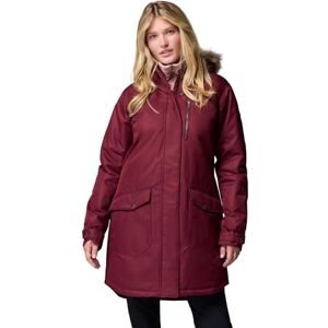 Columbia Women's Suttle Mountain Long Insulated Jacket, Winter Jacket, Rich Wine, L Columbia Women's Suttle Mountain Long Insulated Jacket, Winter Jacket, Rich Wine, L