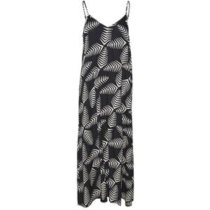 VERO MODA Women's Vmkanya Singlet 7/8 Dress WVN Btq Summer, Black/AOP: Kanya, S VERO MODA Women's Vmkanya Singlet 7/8 Dress WVN Btq Summer, Black/AOP: Kanya, S