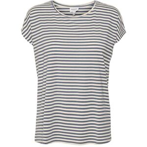 VERO MODA Womens Vmava Plain Top Stripe Ga JRS Noos Shirt, China Blue/Stripes: Pristine, M UK VERO MODA Womens Vmava Plain Top Stripe Ga JRS Noos Shirt, China Blue/Stripes: Pristine, M UK