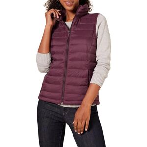 Amazon Essentials Women's Lightweight Water-Resistant Packable Puffer Gilet, Burgundy, XXL Amazon Essentials Women's Lightweight Water-Resistant Packable Puffer Gilet, Burgundy, XXL