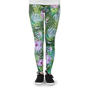 cosey Printed Colorful Leggings (one Size) Design Tropical Flowers cosey Printed Colorful Leggings (one Size) Design Tropical Flowers