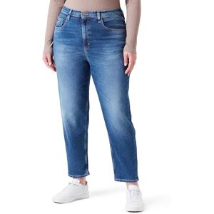 Tommy Jeans Women's Mom Jean Uh Tpr Bh5152 Denim Pants, Denim Medium, 26W / 28L Tommy Jeans Women's Mom Jean Uh Tpr Bh5152 Denim Pants, Denim Medium, 26W / 28L