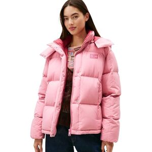Tommy Jeans Women's Tjw Alaska Grid Down Jacket Ext Dw0Dw21623 Puffer, Pink (Mystic Pink), M Tommy Jeans Women's Tjw Alaska Grid Down Jacket Ext Dw0Dw21623 Puffer, Pink (Mystic Pink), M