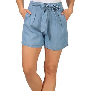 VERO MODA Women's Vmmia Hr Loose Summer Shorts Ga Noos Trouser, Blue (Light Blue Denim), M UK VERO MODA Women's Vmmia Hr Loose Summer Shorts Ga Noos Trouser, Blue (Light Blue Denim), M UK