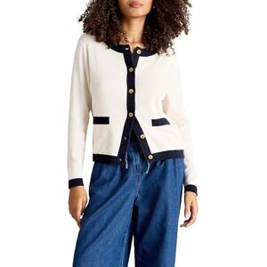 White Stuff Women's Charlotte Cardigan Casual Sweater for Optimal Everyday Wear NAT MLT Size 14 White Stuff Women's Charlotte Cardigan Casual Sweater for Optimal Everyday Wear NAT MLT Size 14