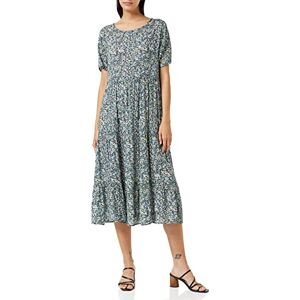 ONLY Women's Onlabigail Life S/S Midi Dress WVN Noos, Night Sky/AOP:ABIGAIL MINI FLOWERS, 10 UK (38 EU) ONLY Women's Onlabigail Life S/S Midi Dress WVN Noos, Night Sky/AOP:ABIGAIL MINI FLOWERS, 10 UK (38 EU)