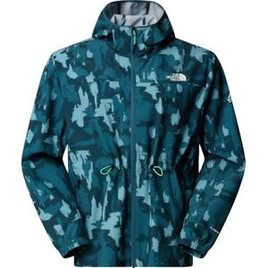 The North Face Women's Mountain Athletics Hooded Wind Jacket, Deep Cypress Painted Mo, XS The North Face Women's Mountain Athletics Hooded Wind Jacket, Deep Cypress Painted Mo, XS