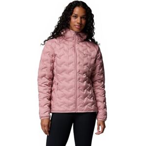 Columbia Women's Delta Ridge 2 Down Hooded Jacket, Hooded Puffer Down Jacket, Eraser Pink, M Columbia Women's Delta Ridge 2 Down Hooded Jacket, Hooded Puffer Down Jacket, Eraser Pink, M
