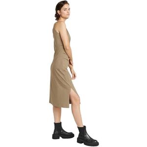 G-STAR Women's Spaghetti Strap Slit Dress , Brown (coriander D24573-B771-G290), M G-STAR Women's Spaghetti Strap Slit Dress , Brown (coriander D24573-B771-G290), M