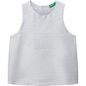 United Colors of Benetton Women's Blusa 5ypvdq0bl Shirt, Blue, S United Colors of Benetton Women's Blusa 5ypvdq0bl Shirt, Blue, S