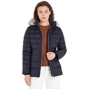 Tommy Hilfiger Women's Down Jacket With Fur Winter, Blue (Desert Sky), XXS Tommy Hilfiger Women's Down Jacket With Fur Winter, Blue (Desert Sky), XXS