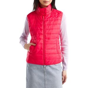 United Colors of Benetton Women's 2twddj003 Vest Jacket, Magenta 34l, L United Colors of Benetton Women's 2twddj003 Vest Jacket, Magenta 34l, L