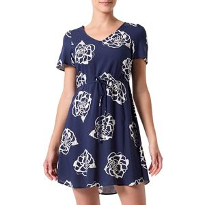 VERO MODA Women's Vmeasy SS Short Dress R1 WVN Ga Summer, Blue, M VERO MODA Women's Vmeasy SS Short Dress R1 WVN Ga Summer, Blue, M