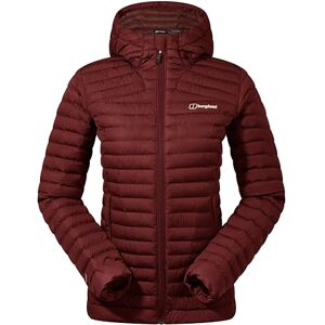 Berghaus Women's Nula Micro Synthetic Insulated Jacket Lightweight Warm Water Resistant Coat Puffer Jacket, Garnet, 18 Berghaus Women's Nula Micro Synthetic Insulated Jacket Lightweight Warm Water Resistant Coat Puffer Jacket, Garnet, 18