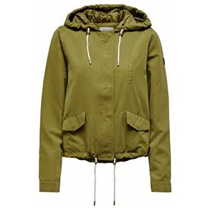 ONLY Women's Onlskylar Cc OTW Hood Spring Jacket, Olive (drab Olive), M ONLY Women's Onlskylar Cc OTW Hood Spring Jacket, Olive (drab Olive), M